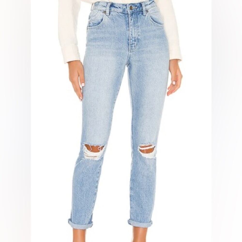 ROLLA’S MILLER FADED VINTAGE Distressed High Rise Skinny Denim Jeans Size 27